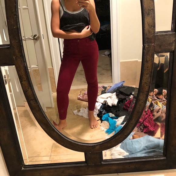 Red jeans - Picture 2 of 2